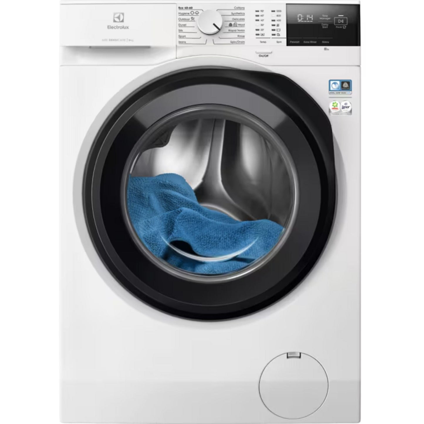 Electrolux EW6F2282E szabadonálló elöltöltős mosógép 8 kg