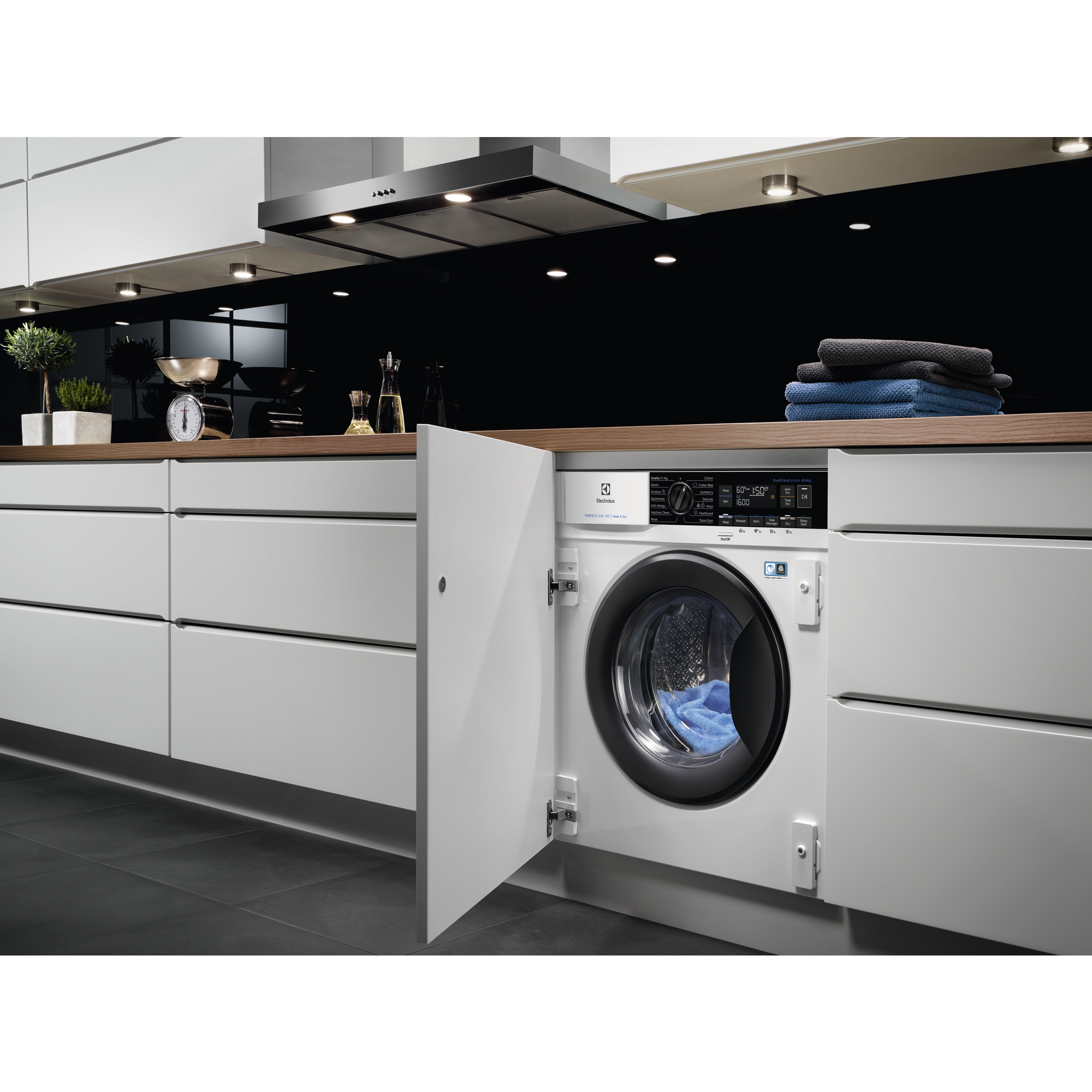 Electrolux EW7W368SI beépíthető mosó-szárítógép 8/4 kg
