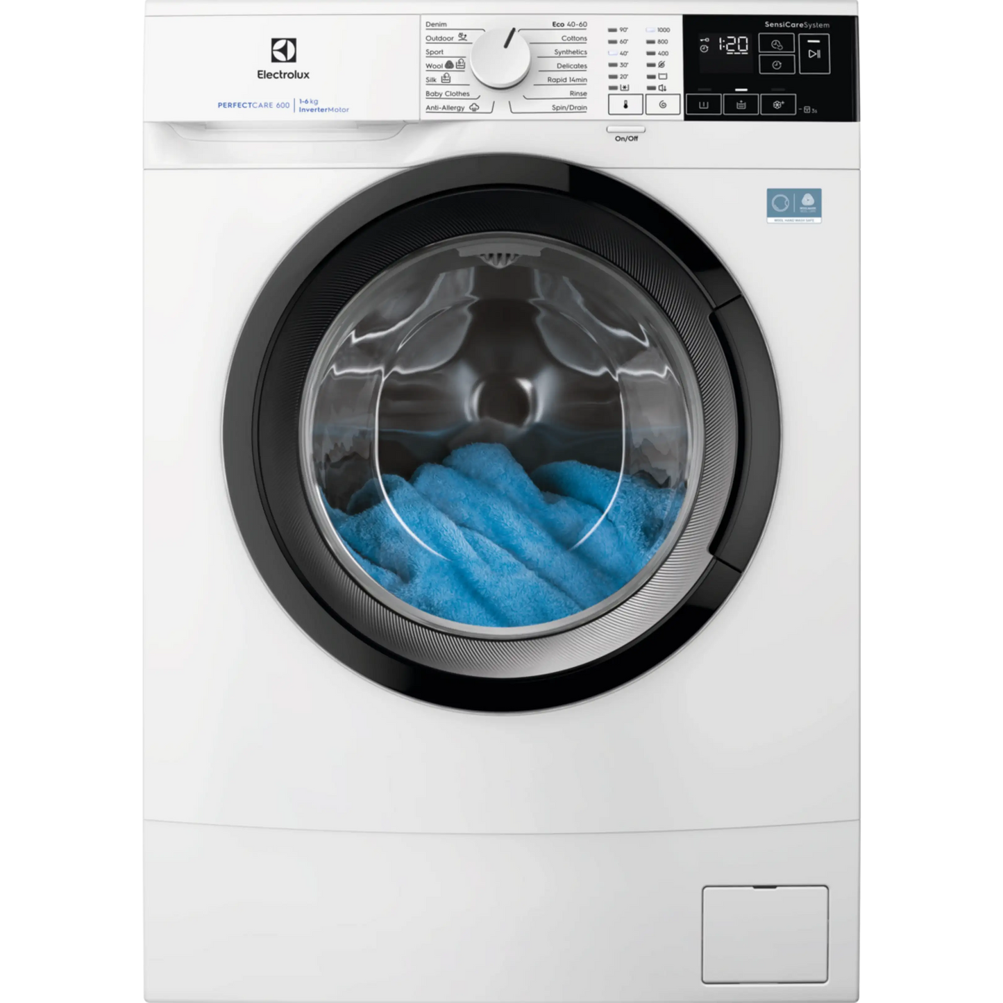 Electrolux EWS6526BE szabadonálló keskeny mosógép 6 kg