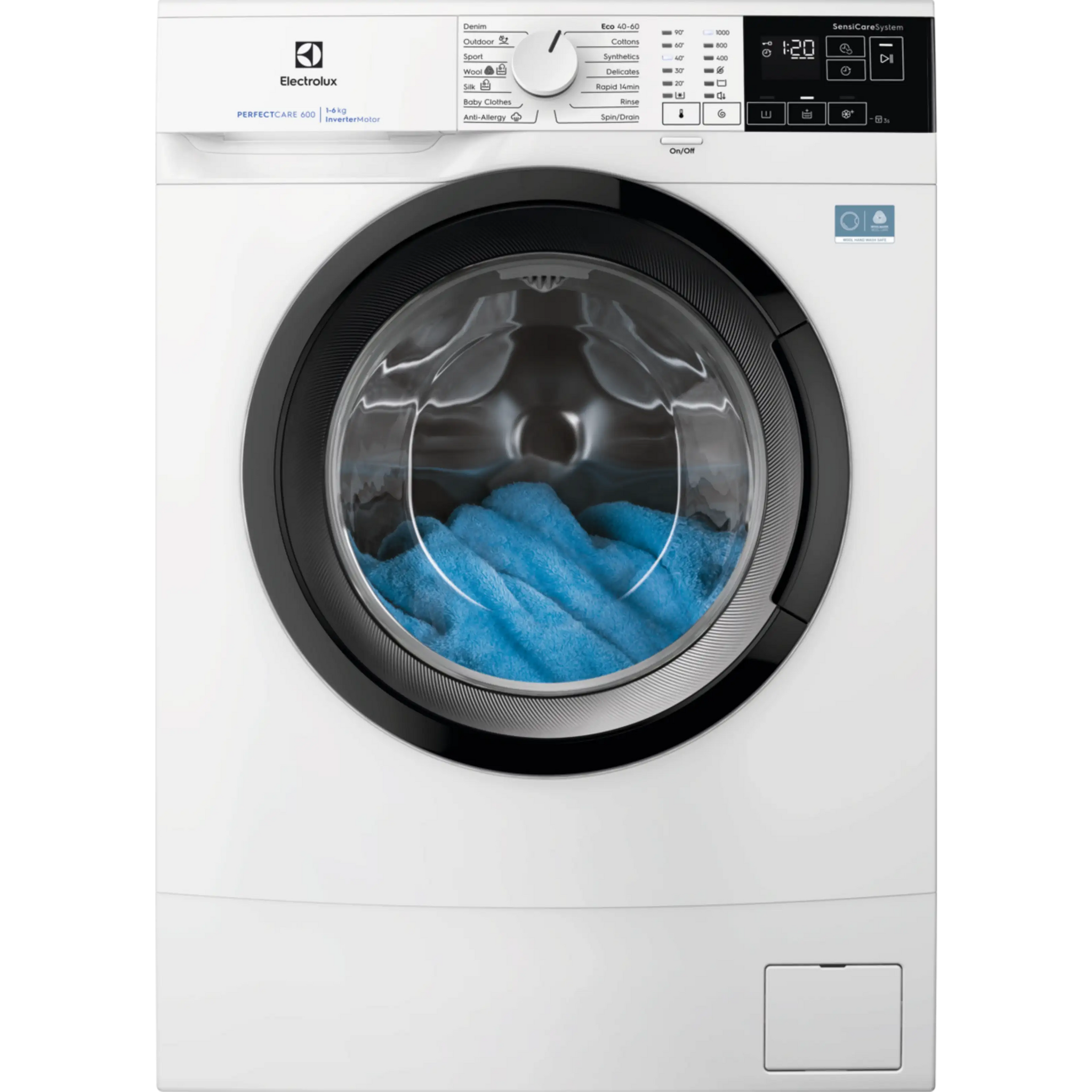 Electrolux EWS6526BE szabadonálló keskeny mosógép 6 kg