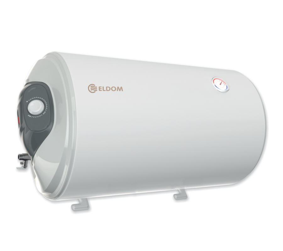 ELDOM Favourite 80 HR vízszintes elektromos vízmelegítő (2 kW - Ø 462 mm - 80 liter - jobbos)