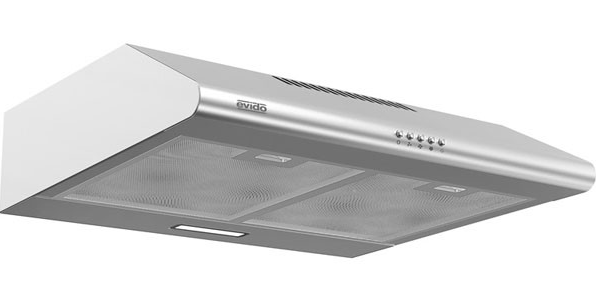 Ecorgan Evido Dualflow 50X szabadonálló 50 cm inox páraelszívó