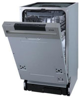 Gorenje GI561D10S beépíthető kezelőpaneles 11 terítékes mosogatógép
