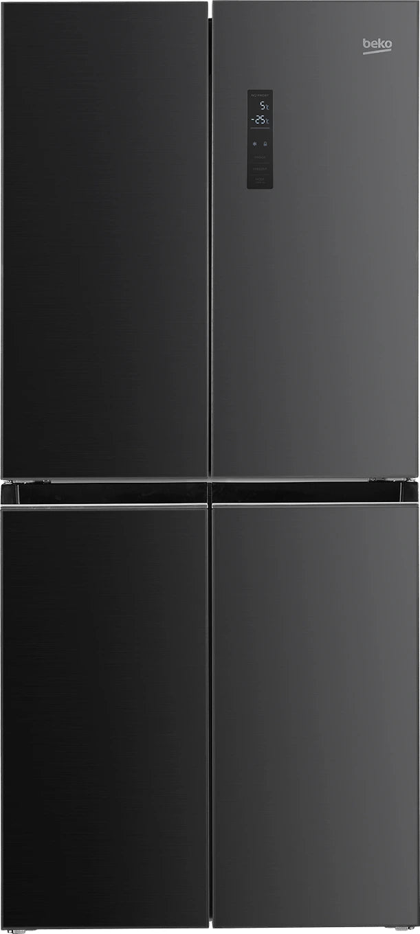 Beko GNO4031GS szabadonálló MultiDoor hűtőszekrény (fekete)