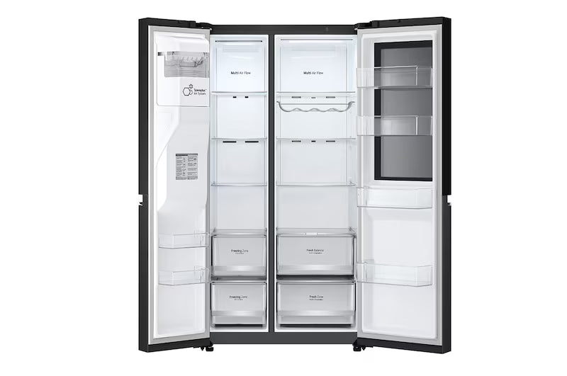 LG GSGV80EPLD szabadonálló side-by-side hűtőszekrény