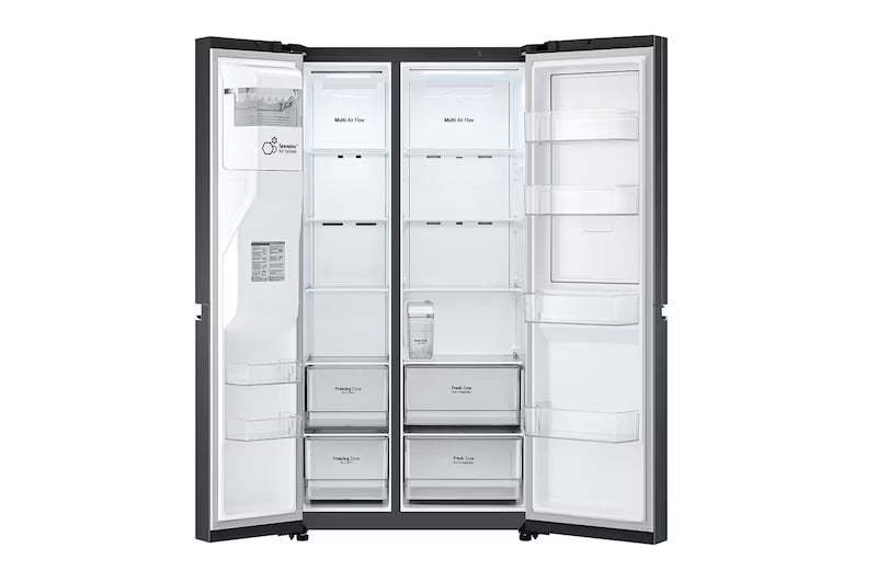 LG GSJV71MCTE szabadonálló side-by-side hűtőszekrény