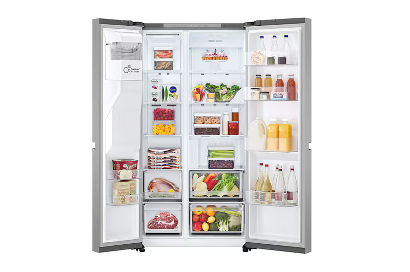 LG GSLC40PYPE szabadonálló side-by-side hűtőszekrény