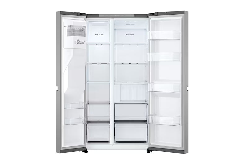LG GSLC40PYPE szabadonálló side-by-side hűtőszekrény