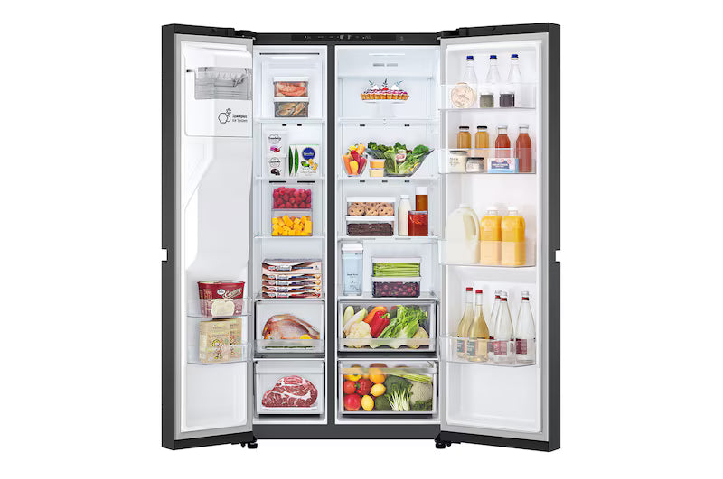 LG GSLC41EPPE szabadonálló side-by-side hűtőszekrény