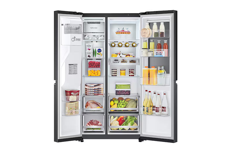 LG GSXV90MCDE szabadonálló side-by-side hűtőszekrény