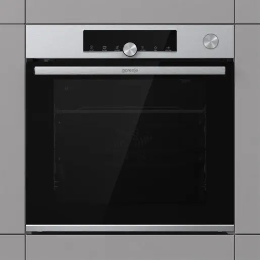 Gorenje BPSA6747A08X beépíthető pirolitikus sütő hozzáadott gőzzel