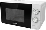 Gorenje MO20E1WH szabadonálló mikrohullámú sütő 20 liter
