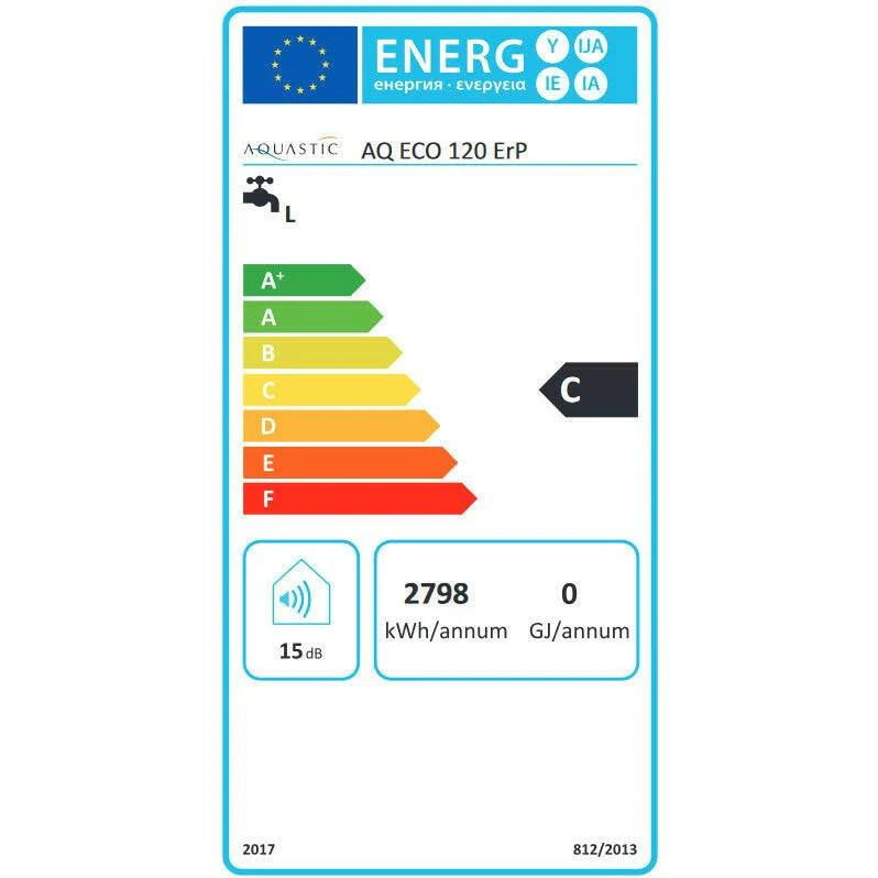 Hajdu Aquastic AQ ECO 120 Erp, függőleges forróvíztároló, 120 literes (2112013540)