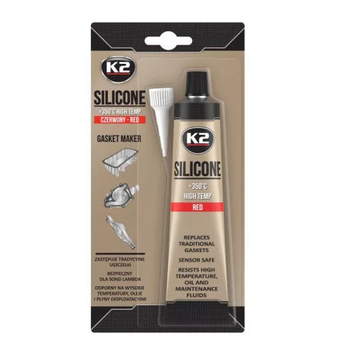 K2 SILICONE 85g PIROS szilikon