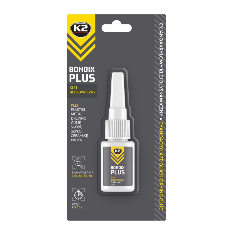 K2 BONDIX PLUS 10g pillanatragasztó