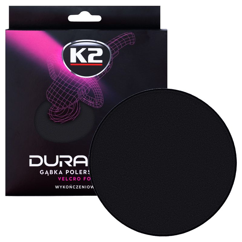 K2PRO DURAFLEX tépőzáras polírkorong - fekete