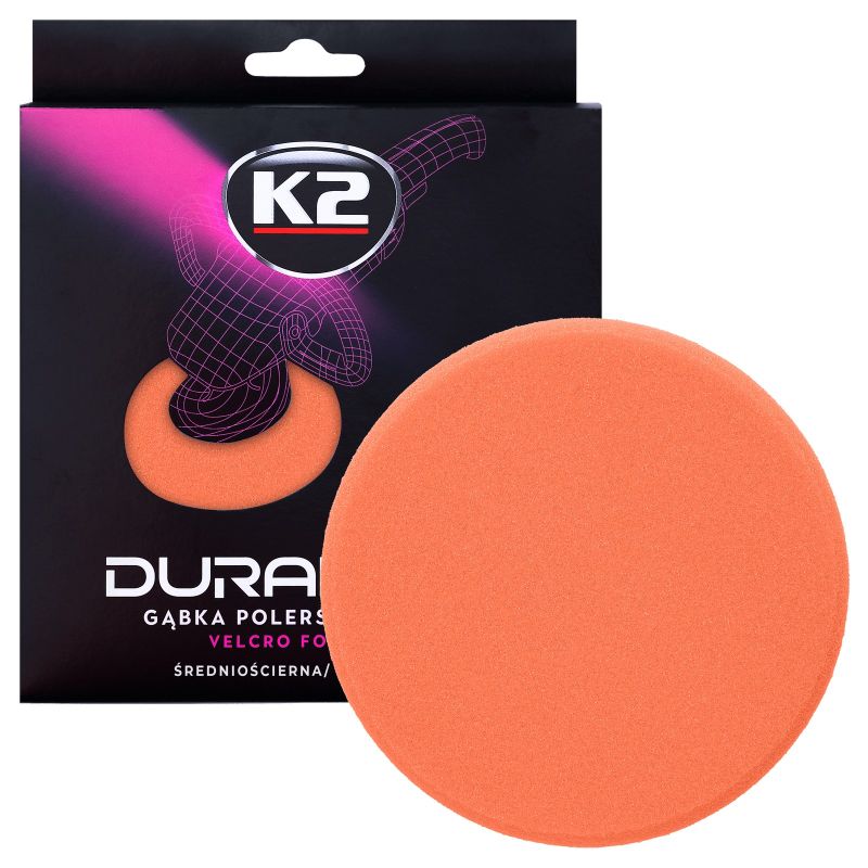 K2PRO DURAFLEX tépőzáras polírkorong - narancs