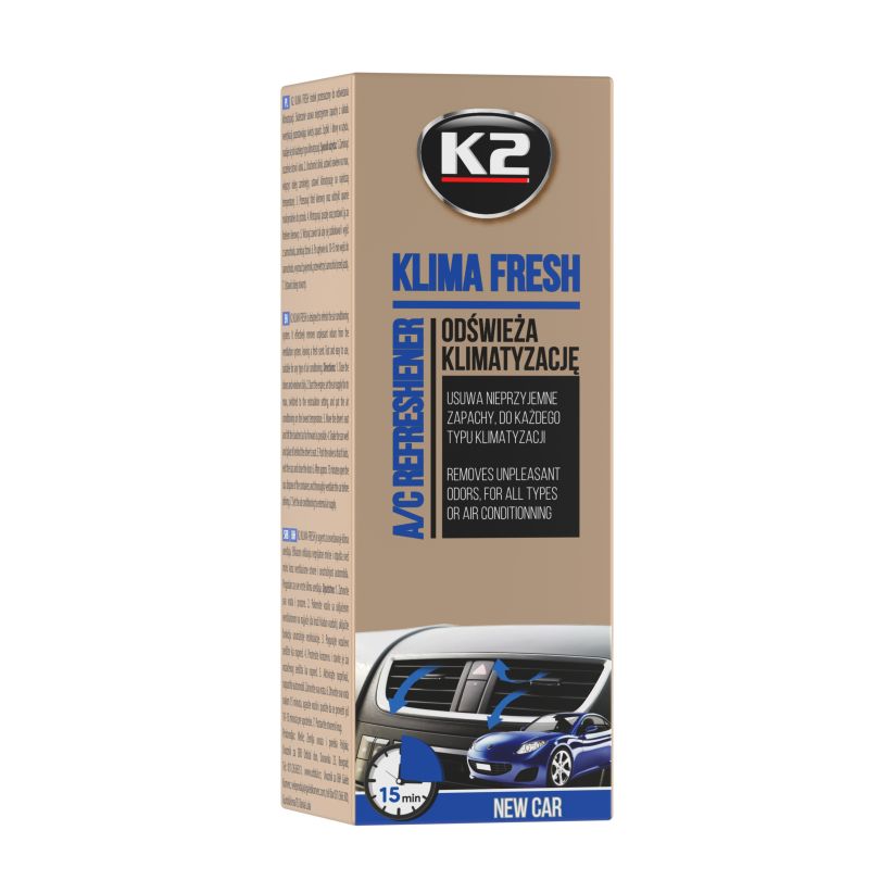 K2 KLIMA FRESH 150ml new car klímatisztító spray