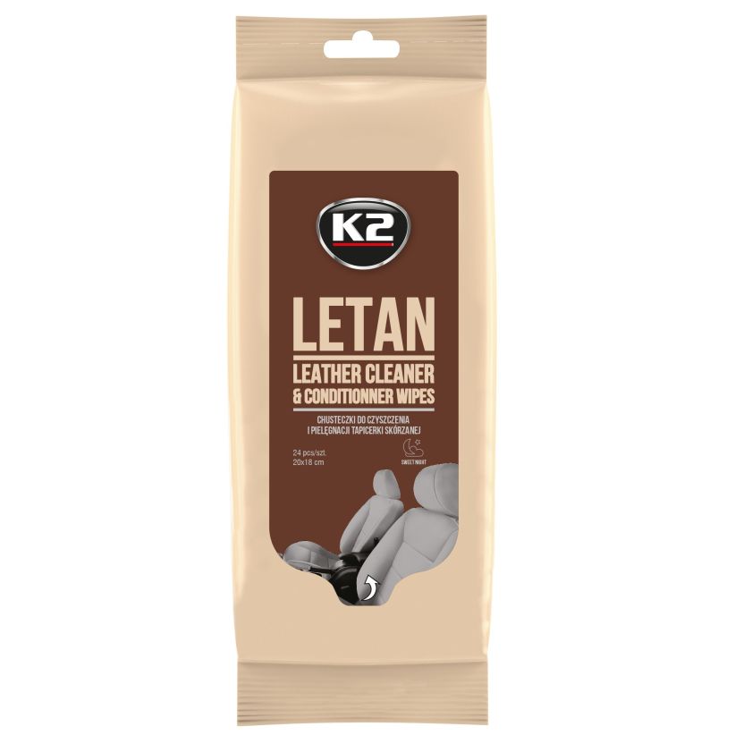 K2 LETAN kendő - bőrtisztító és ápoló