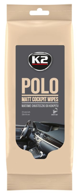 K2 POLO MATT - műszerfaltisztító kendő