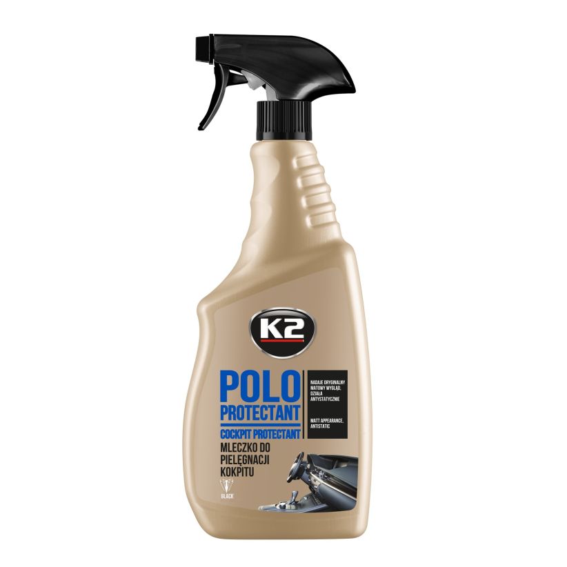 K2 POLO PROTECTANT 750ml - műszerfalápoló Black Man illat