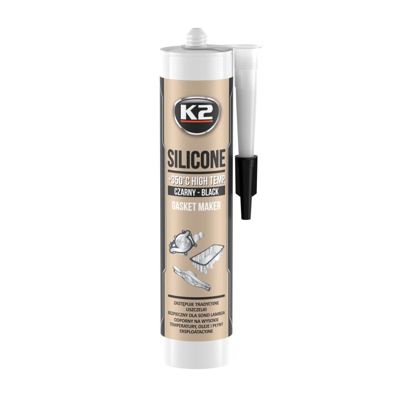 K2 SILICONE 304ml FEKETE szilikon