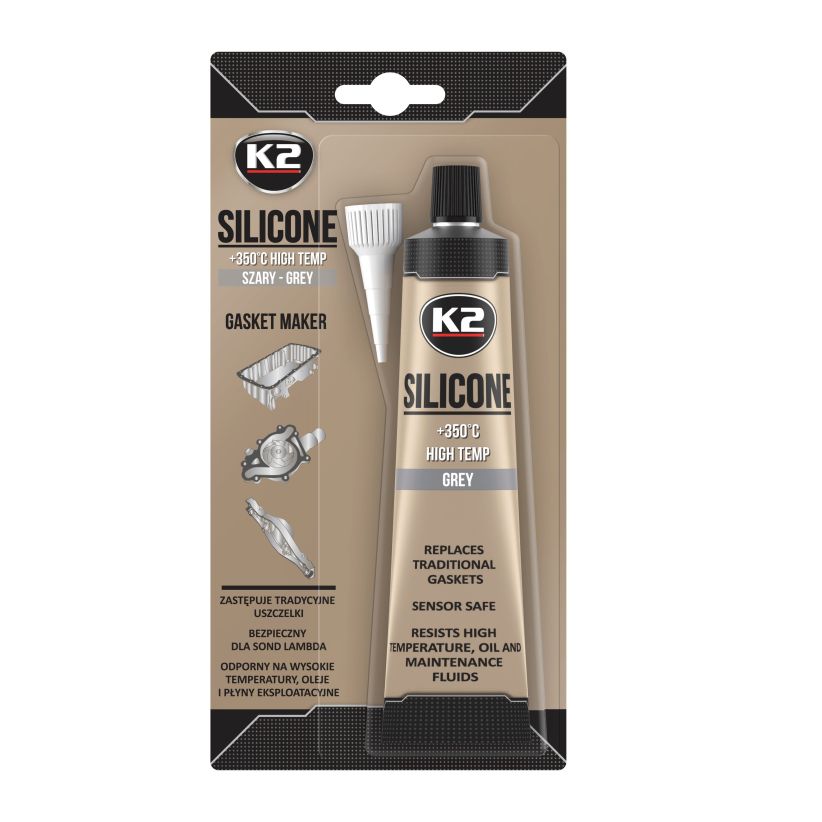 K2 SILICONE 85g ÁTLÁTSZÓ szilikon
