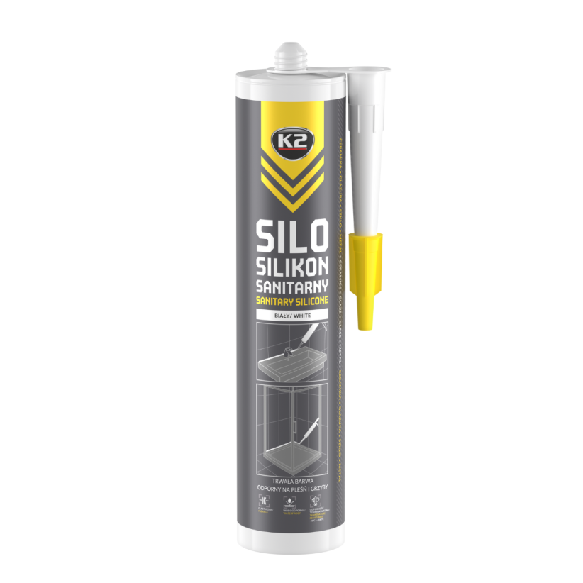 K2 SILO SANITARY SILICONE 300ml - fehér - szaniter szilikon