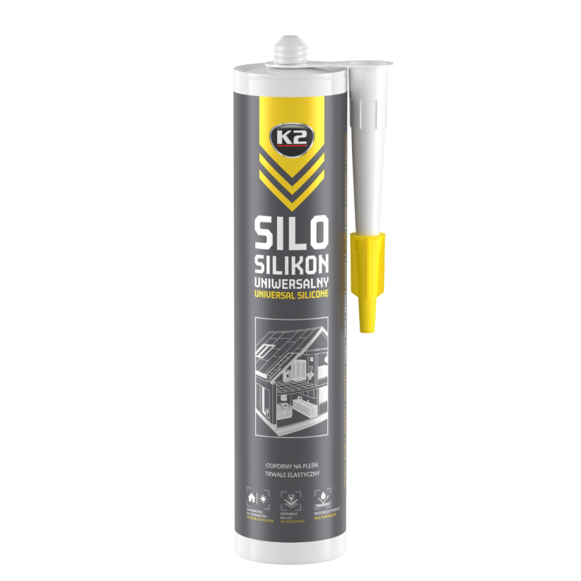 K2 SILO SANITARY SILICONE 300ml - szürke - szaniter szilikon