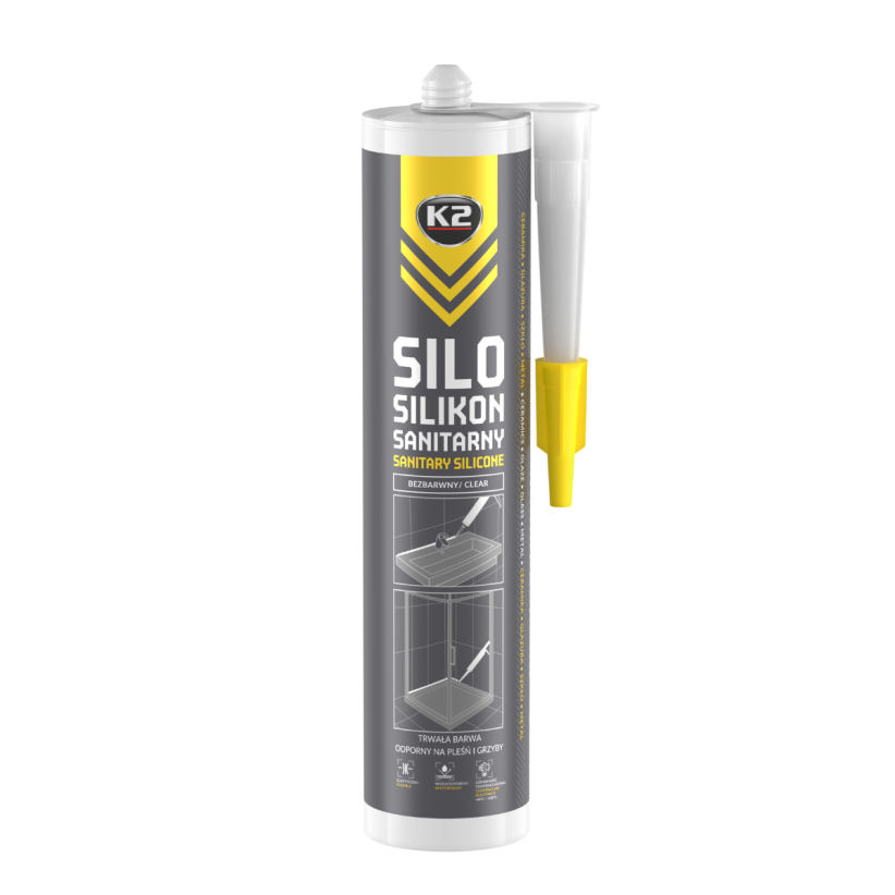 K2 SILO SANITARY SILICONE 300ml - színtelen - szaniter szilikon