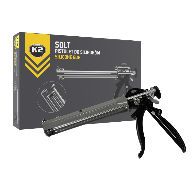 K2 SOLT - Kinyomópisztoly szilikonpatronokhoz, habokhoz, ragasztókhoz