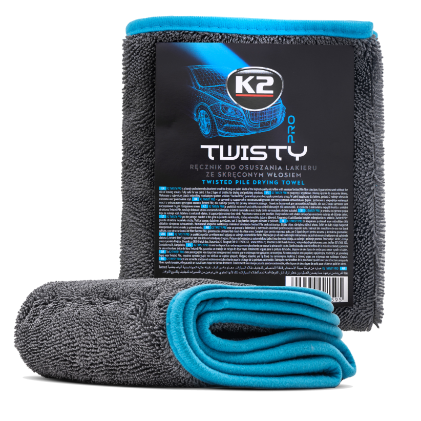 K2 TWISTY PRO 40X60cm - mikroszálas kendő