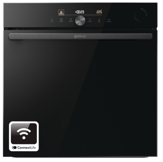 Gorenje BPSA6747DGWI beépíthető pirolitikus sütő gőzfunkcióval (WI-FI)