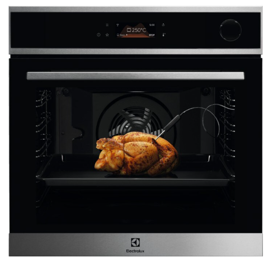 Electrolux EOC8P39WX beépíthető SteamCrisp pirolitikus sütő (WiFi)
