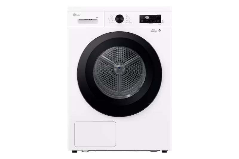 LG RHX1008NWK szabadonálló hőszivattyús szárítógép 8 kg