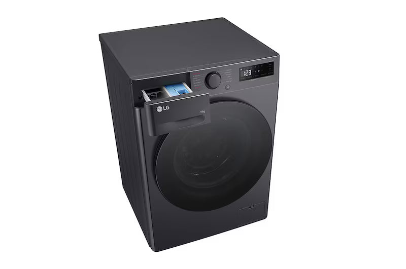 LG F4X7011TWB szabadonálló elöltöltős gőzmosógép 11 kg, fekete