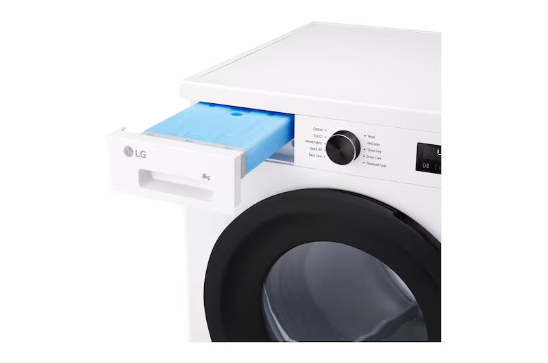 LG RHX1008NWK szabadonálló hőszivattyús szárítógép 8 kg