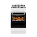 Electrolux LKK560011W szabadonálló kombinált tűzhely -hangjelzésel