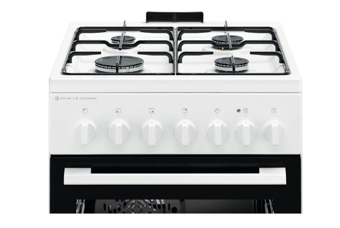 Electrolux LKK560011W szabadonálló kombinált tűzhely -hangjelzésel