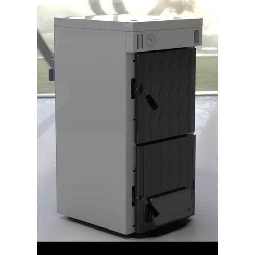 Hunor LX 7 tagos szilárdtüzelésű öntöttvas kazán (38kW)