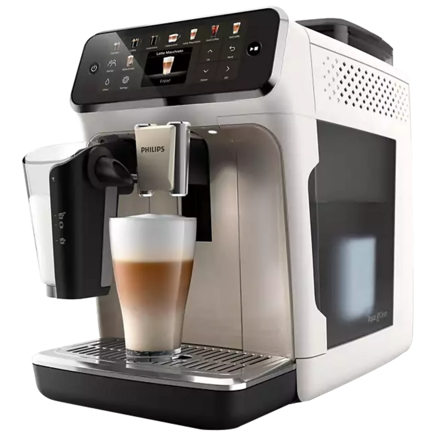 PHILIPS EP5543/90 5500 LatteGo automata kávégép LatteGo tejhabosítóval