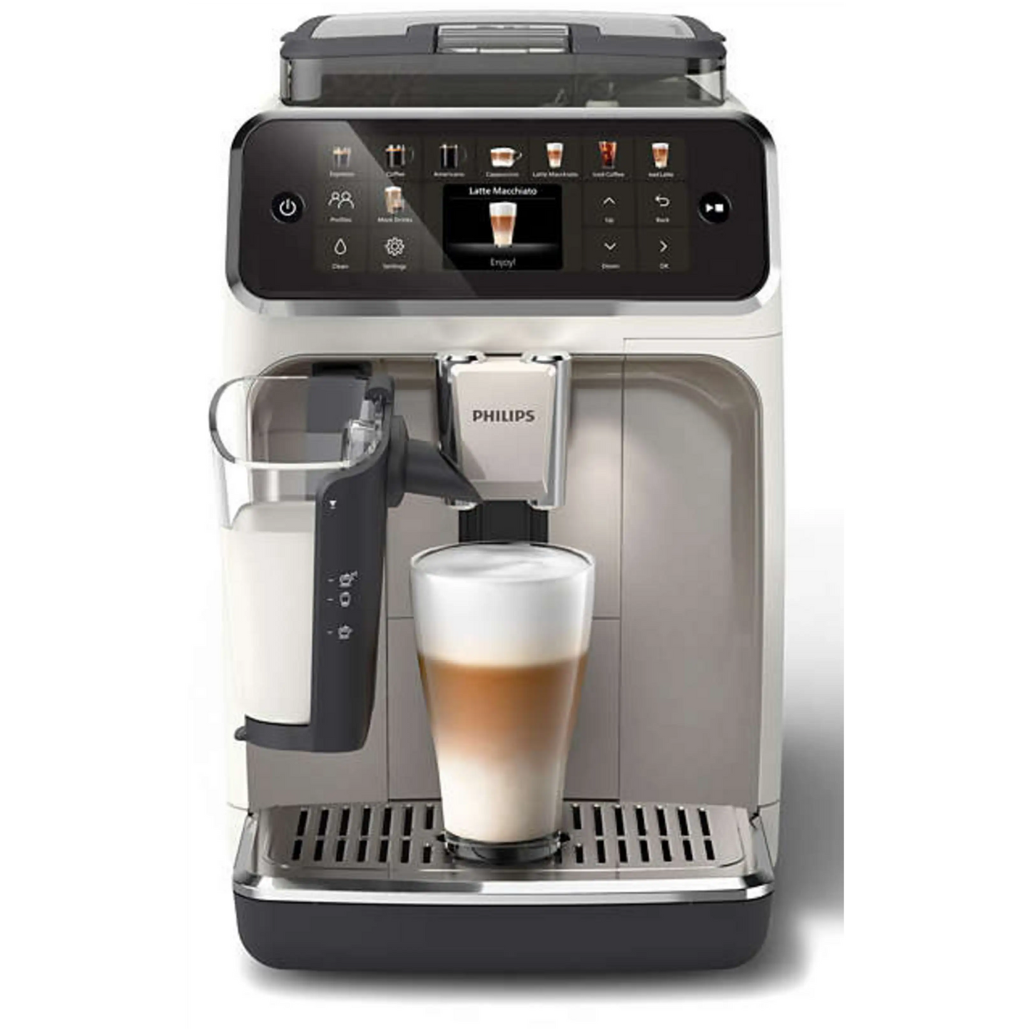 PHILIPS EP5543/90 5500 LatteGo automata kávégép LatteGo tejhabosítóval