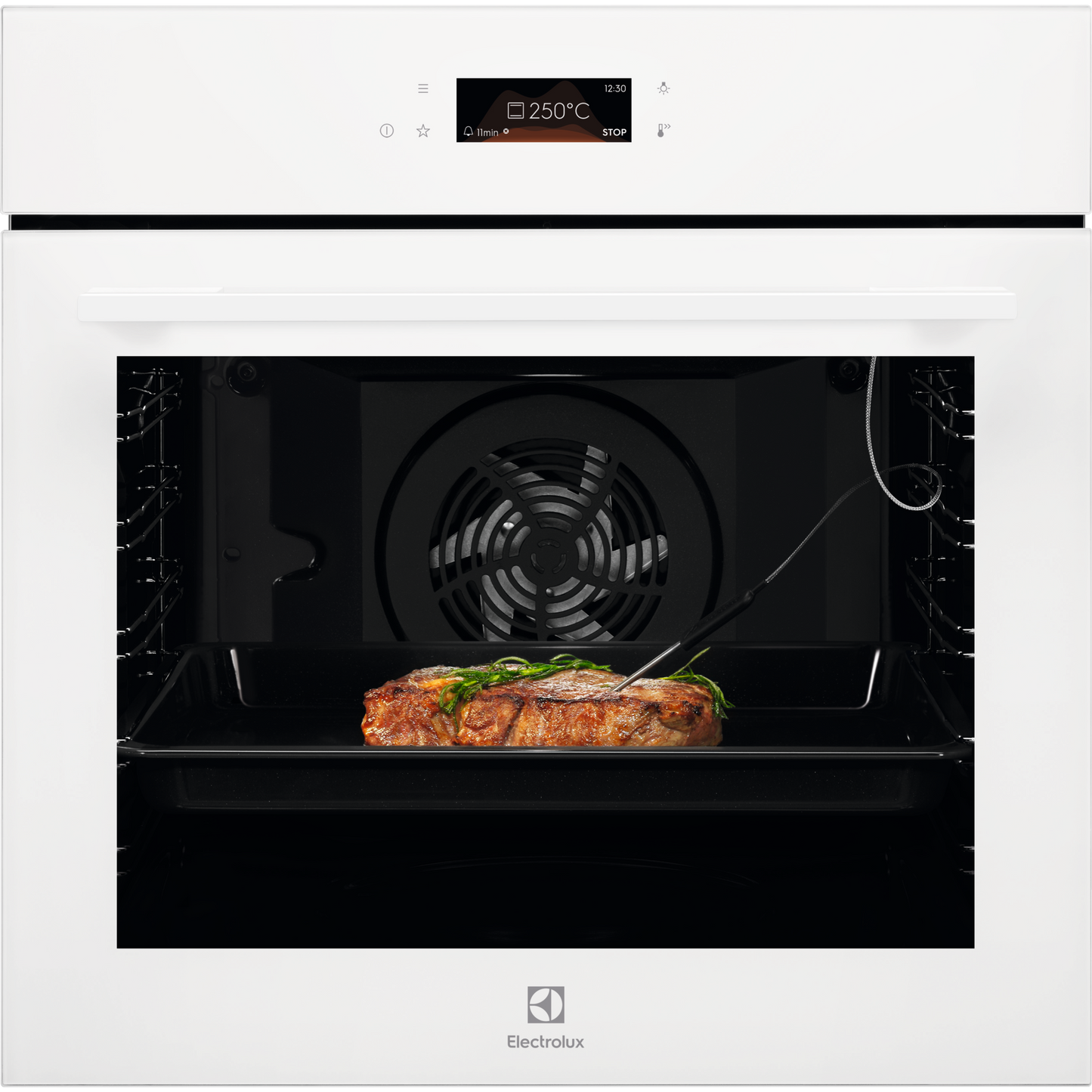 Electrolux EOE8P39V beépíthető pirolitikus SenseCook sütő fehér