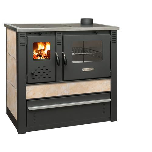 Warnex Panonia csempés sparhelt beige (jobbos)