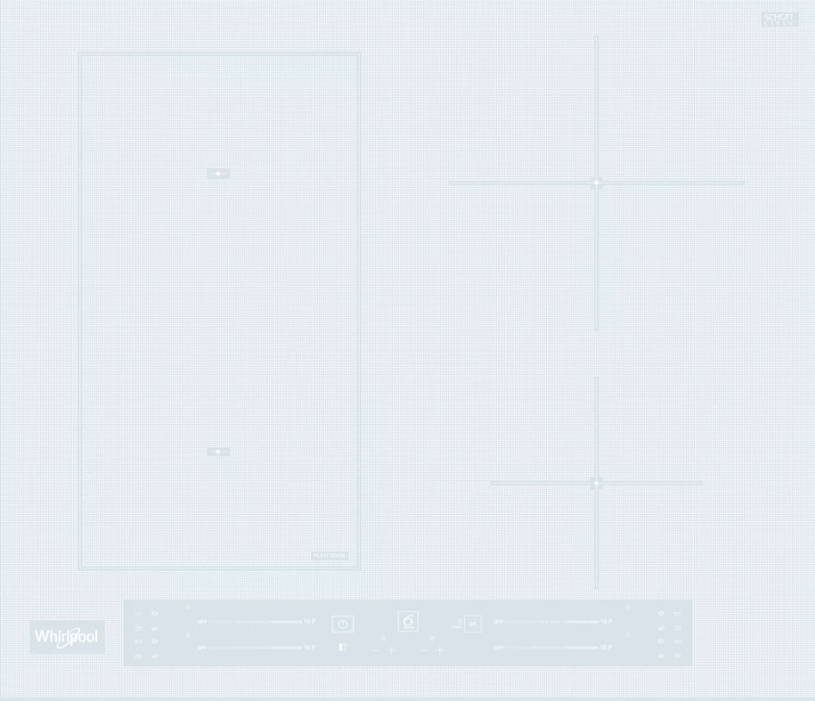 Whirlpool WL S5360 BF/W indukciós főzőlap