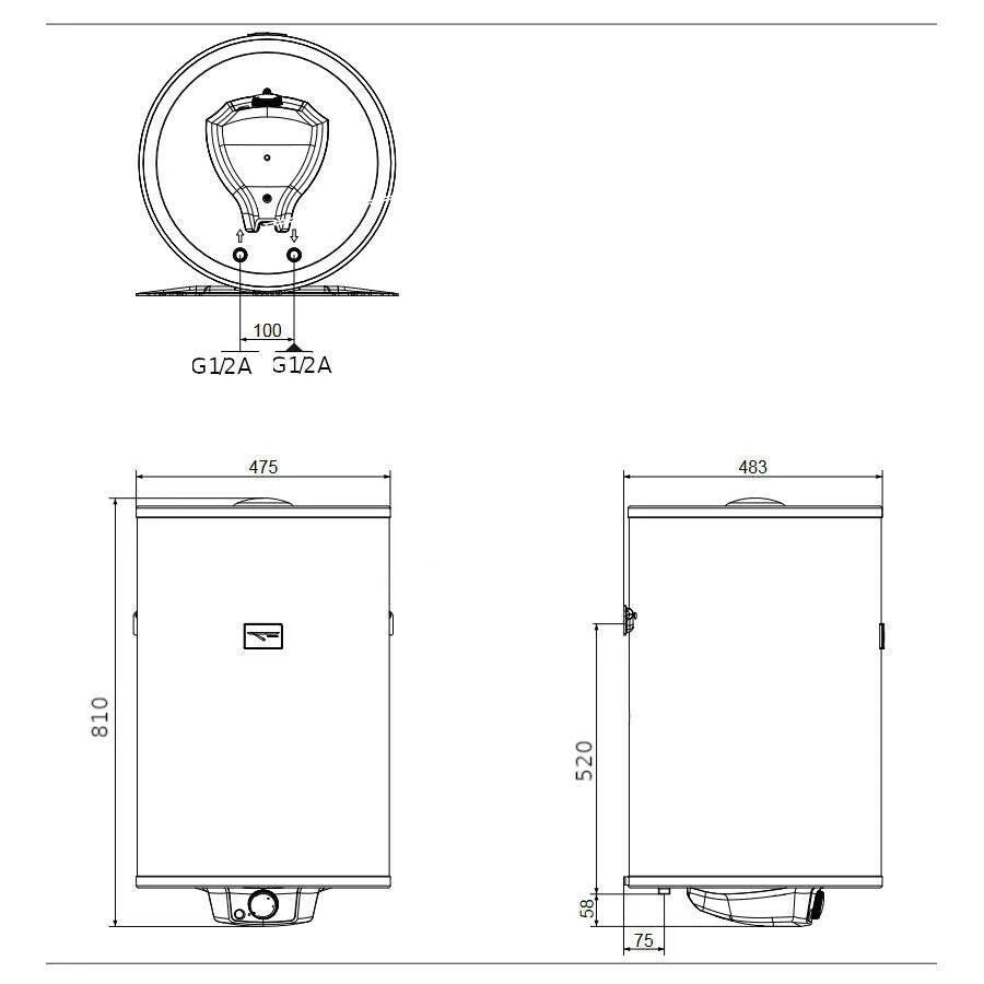 Stiebel Eltron PSH 80 Classic elektromos vízmelegítő (235961)