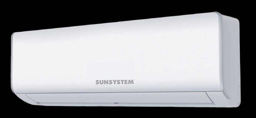 SUNSYSTEM 120C-HSD WiFi oldalfali split hűtő-fűtő klíma (R32 - 3,5 kW)