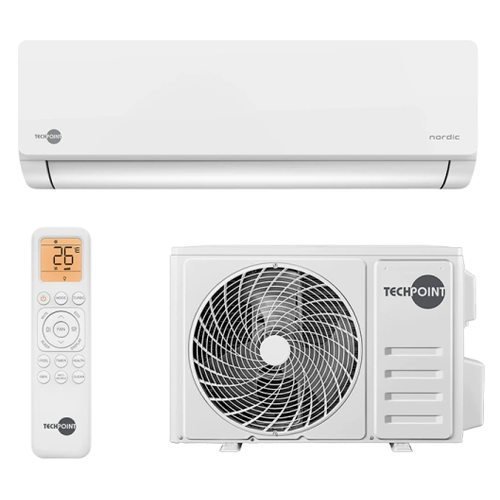 Techpoint NPT 09X PRO Nordic Inverteres Split Klíma Csepptálca Fűtéssel és Wifivel 2,62kW