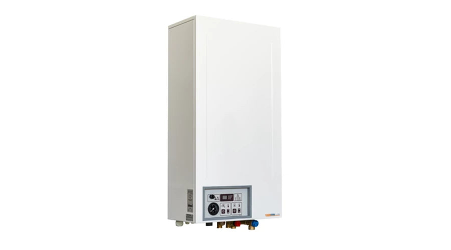 Termostroj Termo Kombi 15 kW elektromos kazán központi fűtéshez és átfolyós rendszerű használati meleg víz előállításhoz