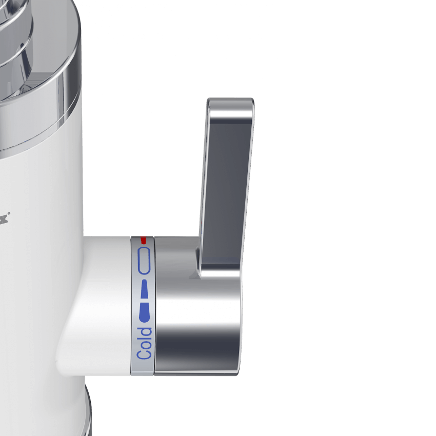 Thermex FOCUS 3000 átfolyós elektromos vízmelegítő csaptelep és tusolófej (3 kW)